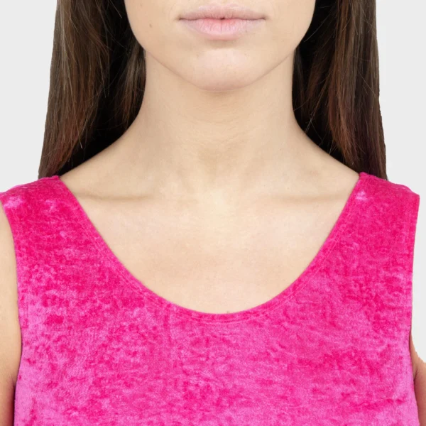 Fuchsia Velvet Leotard - Image 2