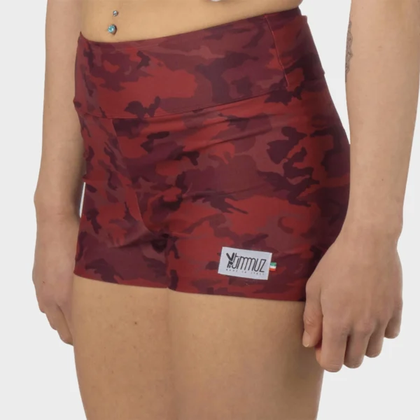 Fitness Shorts - Red Camouflage - immagine 2