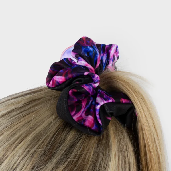 Pink Flames Hair Scrunchies