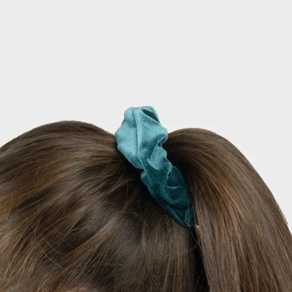 Elastico per capelli Velluto Smeraldo