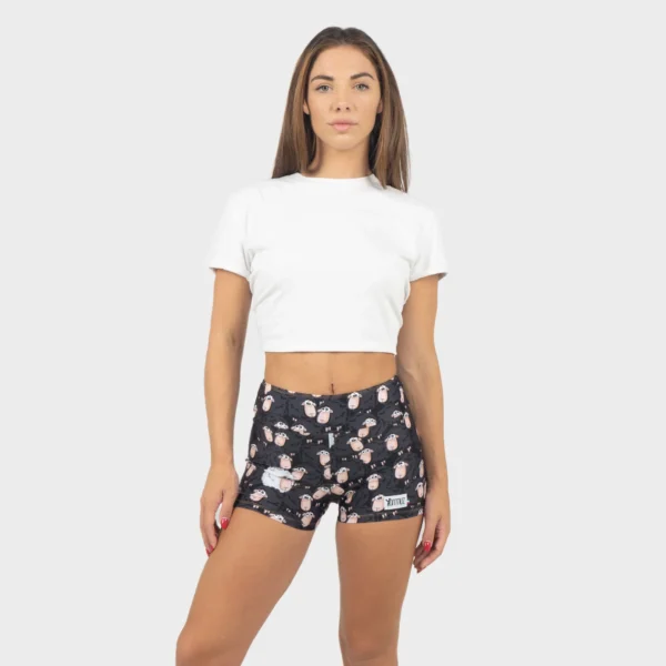 Fitness Shorts - White Sheep