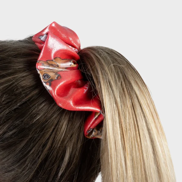 Rudolf Hair Scrunchies