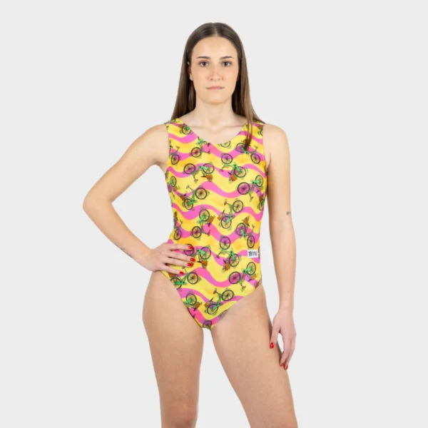 Trippy Amsterdam Bicycle Leotard