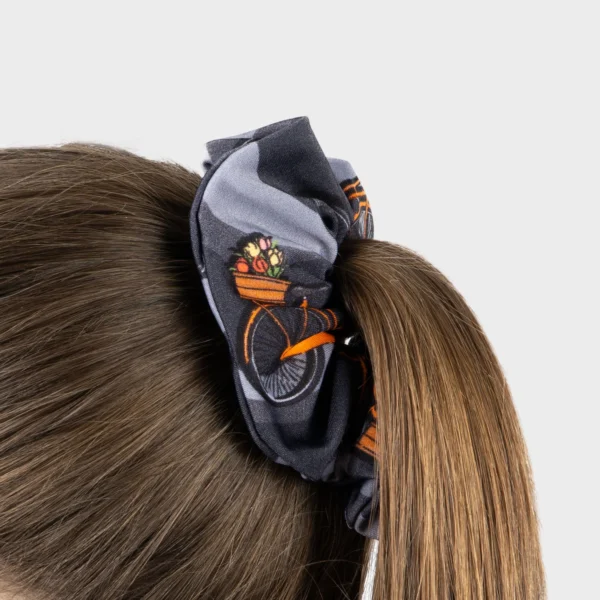 Amsterdam Bicycle Hair Scrunchie