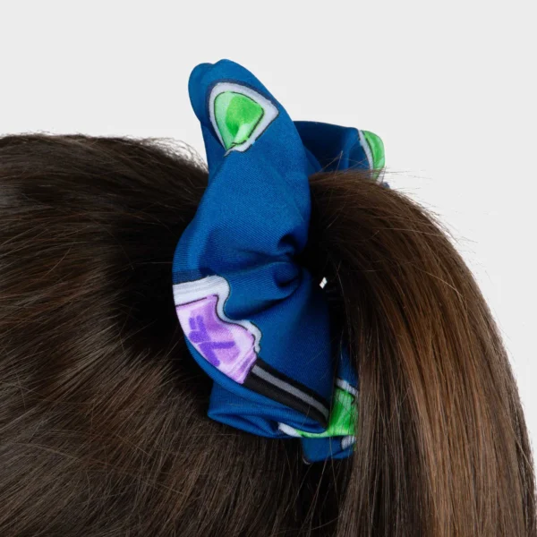 Nail Polish Hair Scrunchie